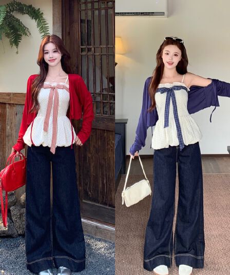 실사 빅 사이즈 여성 의류 통통한 여동생 mm 한 부서 슬림해 보이는 산소 꽃무늬 슬립 꽃밭 맨위
