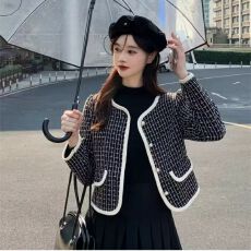 名媛外套2025短外套气质时尚法式小个子短款开衫上衣