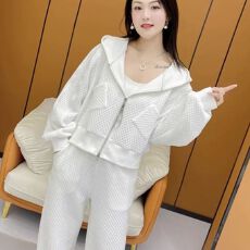 批发春秋季新款 连帽卫衣阔腿裤两件套<b class='q'>韩版</b>宽松显瘦休闲时尚<b class='q'>套装</b>女潮