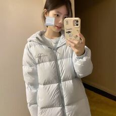 批发冬季小个子减龄连帽棉服新款防寒保暖冬季时尚百搭外套潮