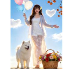 批发法式气质温柔风时尚套装<b class='q'>女</b>夏季<b class='q'>新款</b>长袖蕾丝衬衫吊带连衣裙两件套