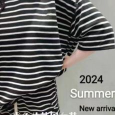 批发<b class='q'>韩国</b>东大门女装夏季新款条纹短袖T恤短裤<b class='q'>套装</b>