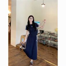 批发甜美女<b class='q'>童</b><b class='q'>网红</b><b class='q'>套装</b>裙子中大<b class='q'>童</b>新款百搭短袖上衣儿<b class='q'>童</b>装夏季半身裙潮