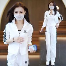批发休闲运动套装女2026春秋<b class='q'>新款</b>时尚洋气减龄卫衣卫裤跑步服两件套潮