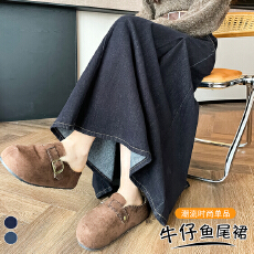 批发实拍 春季新款复古牛仔<b class='q'>半身裙</b>高腰显瘦a<b class='q'>字</b>大摆<b class='q'>裙</b>时尚长<b class='q'>裙</b><b class='q'>百搭</b>伞<b class='q'>裙</b>