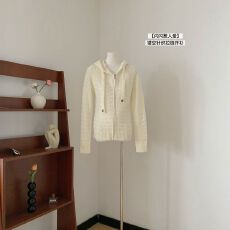 批发闪闪惹人爱简单美女感 春夏镂空针织含<b class='q'>羊毛</b>拉链<b class='q'>开衫</b> 闪闪烫钻