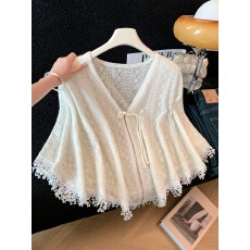 批发实拍2026<b class='q'>新款</b>法式温柔甜系文艺风流开衫配<b class='q'>旗袍</b>宽松显瘦遮肉披肩.