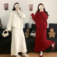 批发大码复古撞色条纹连帽毛衣外套女装<b class='q'>秋</b>冬胖MM遮肉显瘦针织开衫上衣