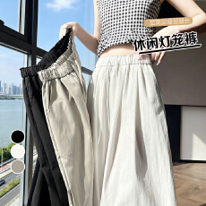 批发实拍2026夏季新款显瘦百搭<b class='q'>韩版</b>灯笼裤抽绳女生洋气<b class='q'>休闲裤</b>长裤