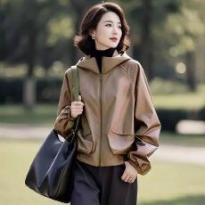 批发高级感气质爆款短款外套女2026休闲漂亮超好看防风冲锋衣春秋新款