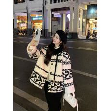 批发实拍 宽松显瘦羊羔毛短外套皮毛一体2024年冬季新款加厚棉衣