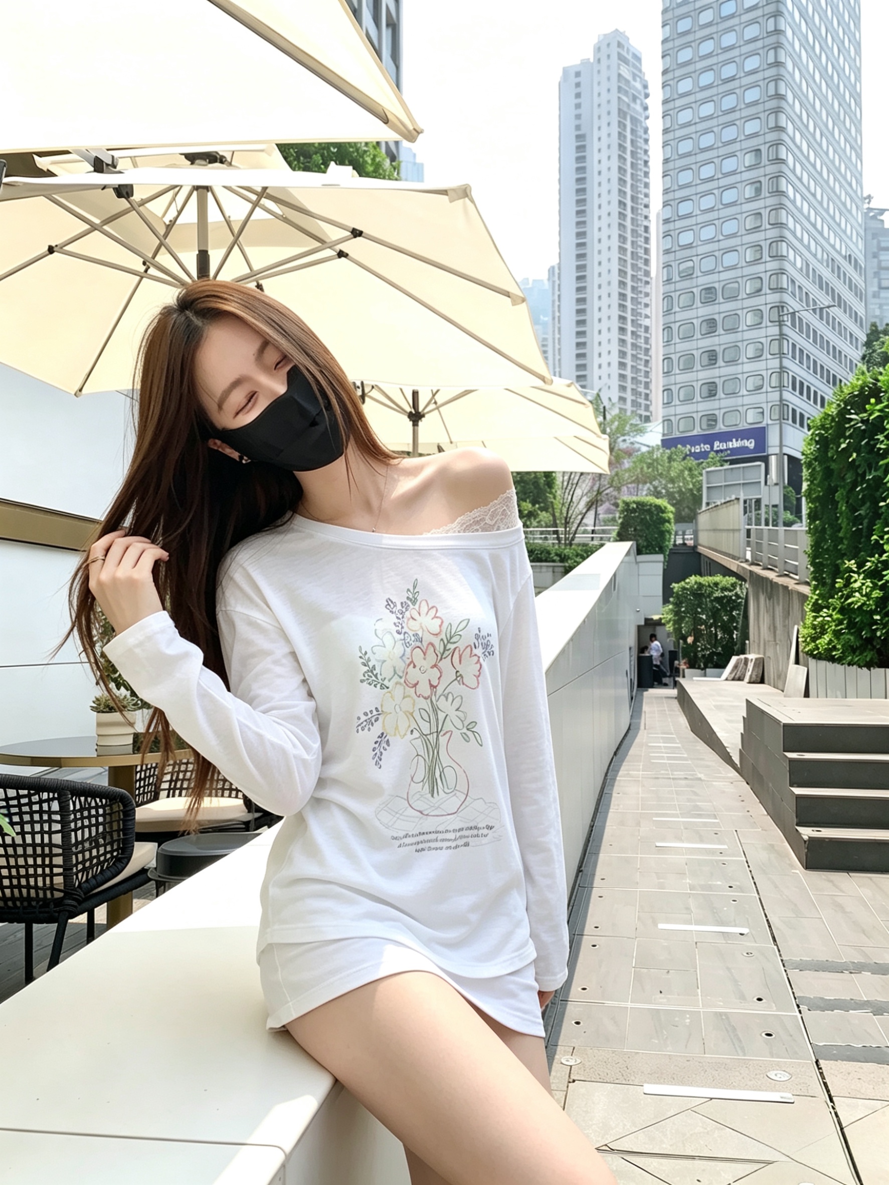 여름 켜기 새로운 레이스 조각 긴팔 티셔츠 블라우스 여성 여름 루즈핏 외부 가져 가라. 에어컨 셔츠 마이크로 ~을 통해 의류