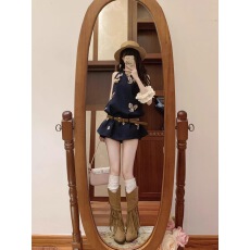 批发2026春夏新中式国风刺绣棉质牛仔无袖上衣<b class='q'>时尚</b><b class='q'>套装</b>圆领休闲气质