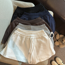 批发实拍 2026春夏新款辣妹<b class='q'>运动</b>风裙裤抽绳系带防走光短裙热裤<b class='q'>女</b>