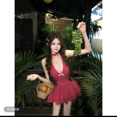 批发瑞茜·威瑟斯 树莓蛋糕 夏季可爱甜美风小众设计连衣裙 R1583N