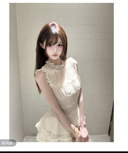 순수한 욕망 하트 비트 여름 새로운 프랑스식 허리 수축 슬림해 보이는 패션 세트 265488