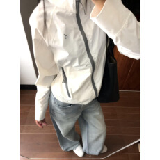 批发白色户外防晒衣女夏季<b class='q'>新款</b>轻薄透气防晒服修身立领运动风薄款外套