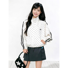 批发波点印花立领<b class='q'>短款</b>防晒衣女款夏季薄款<b class='q'>外套</b>宽松休闲夹克潮