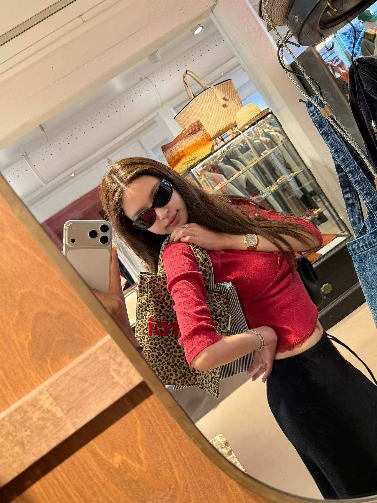 안녕하세요. 팬 팬 아메리칸 sweety 캐주얼 자카드 세트 7부 소매 티셔츠 레이스 반신 스커트