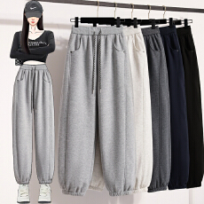 批发2026春季新款百搭显瘦运动裤韩版时尚休闲束脚卫裤女灯笼<b class='q'>哈伦</b>裤潮