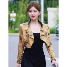 批发许我耀眼赵露思<b class='q'>同款</b>西装外套女2025秋许妍老钱风<b class='q'>明星</b>短款夹克上衣