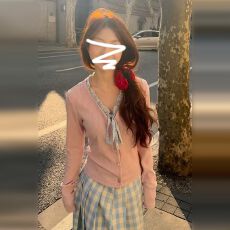 批发法式粉色长袖<b class='q'>连衣裙</b>子女早秋季2025新款今年流行爆款气质长裙套装