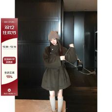 350克 灰色超好看的毛呢外套女2025冬季加厚小个子立领收腰呢子大