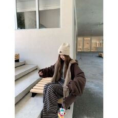 批发<b class='q'>潮牌</b>两面穿棉衣冬美式痞帅保暖连帽棉服复古百搭情侣外套