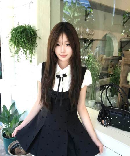 한 부서 학원 스타일 페이크 레이어드 여성 드레스 여름 천 골드 센스 miu 부서 특별 아름다운 꼬집기 허리 작은 검은 색 치마