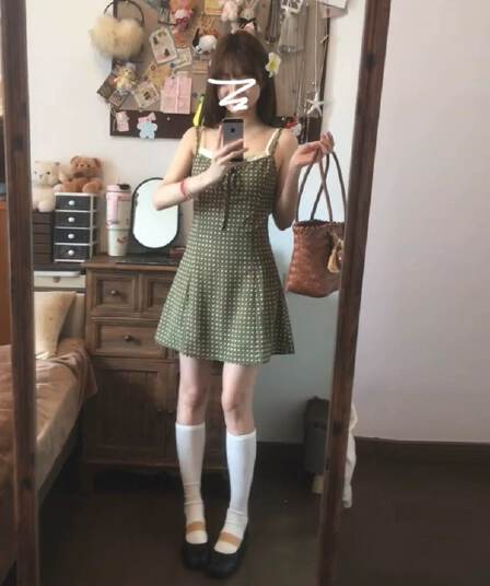 로얄 자매 착용 가져 가라. 레트로 패션 품격 허리 수축 슬림해 보이는 슬립 미니 스커트 고유 한 슈퍼 잘 생긴 드레스 2026 여름
