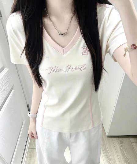 40 220 그램 92 면 8 암모니아 Lun 반팔 티셔츠