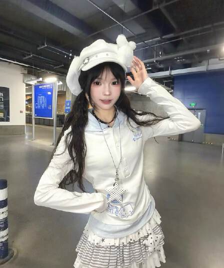 원본 것 자수 40 220 그램 92 면 8 암모니아 Lun 후드 긴팔 여성