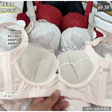 批发美容院调整型聚拢侧收副乳防外扩矫正下垂性感蕾丝美背文胸