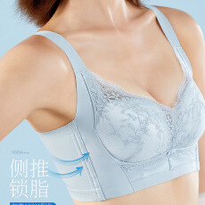 批发院线高端小胸AB杯五排扣调型中厚女内衣