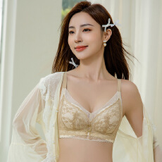 批发乳胶<b class='q'>内衣</b>女性感蕾丝无钢圈小胸<b class='q'>聚拢</b>上托收副乳调整型文胸胸罩