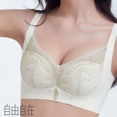 中厚B杯滑滑杯舒适聚拢上托防下垂侧收副乳调整型文胸