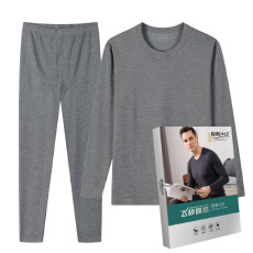 批发抗起球保暖内衣加绒加厚无痕自发热紧身打底衫男士套装