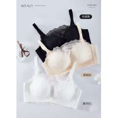 批发新款中厚AB杯无钢圈抹胸防走光小胸超聚拢侧收内衣文胸