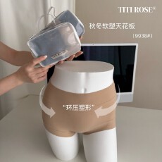 批发热奶超弹力束翘裤微磨毛秋冬恒温收腹提臀轻压高弹三角内裤