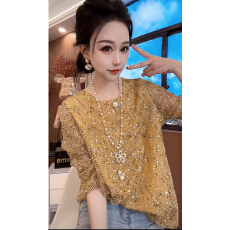 批发【薇恩COCO】重工蕾丝镶钻性感气质<b class='q'>衬衣</b>休闲<b class='q'>百搭</b>春夏新款