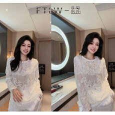 批发FTLW-【桐念】高级感气质时尚优雅上衣