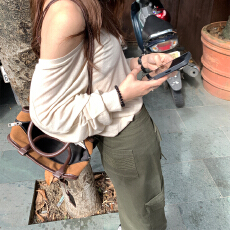 批发实拍日常胶片｜工装半裙｜山绿风格<b class='q'>百搭</b>酷飒松弛多口袋