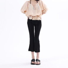 批发实拍早秋新品｜韩系极简松弛感｜舒适至上 叠穿美式七分休闲裤