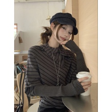 批发实价实拍黑灰色针织衫巨好看早秋穿搭韩系蝙蝠袖<b class='q'>宽松</b>长袖毛衣上衣