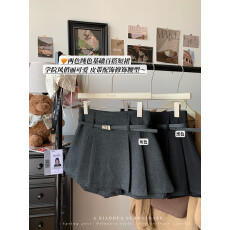 批发实价实拍 秋冬<b class='q'>新款</b>百搭高级百褶裙<b class='q'>半身裙</b>短裙短裤裙裤女