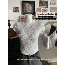 批发实价实拍软香lace'氧气美女纯欲风蕾丝<b class='q'>T</b><b class='q'>恤</b>/吊带背心女