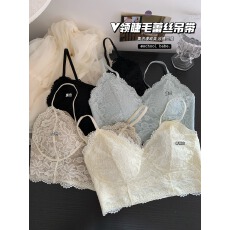批发实价实拍带胸垫蕾丝花边<b class='q'>吊带</b><b class='q'>背心</b>女免穿<b class='q'>文胸</b>一体式内搭美背内衣