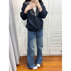 批发微喇牛仔<b class='q'>裤</b>女秋冬新款重工竹节纹美式做旧低腰显瘦韩系窄版喇叭<b class='q'>裤</b>