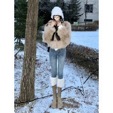 批发微胖mm美式复古蓝高腰小脚牛仔裤春季新款紧身弹力显瘦<b class='q'>铅笔裤</b>子