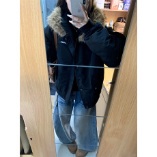 大码牛仔裤女早春新款美式高街设计感胖mm梨形身材显瘦直筒阔腿裤